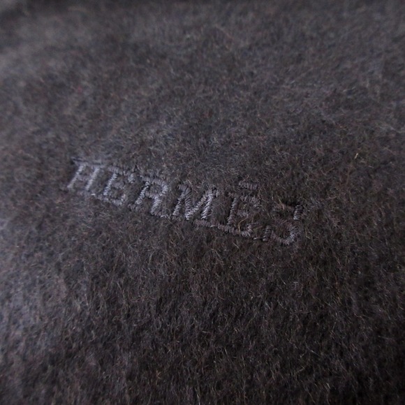 HERMES Blue Scarf - Picture 8 of 13